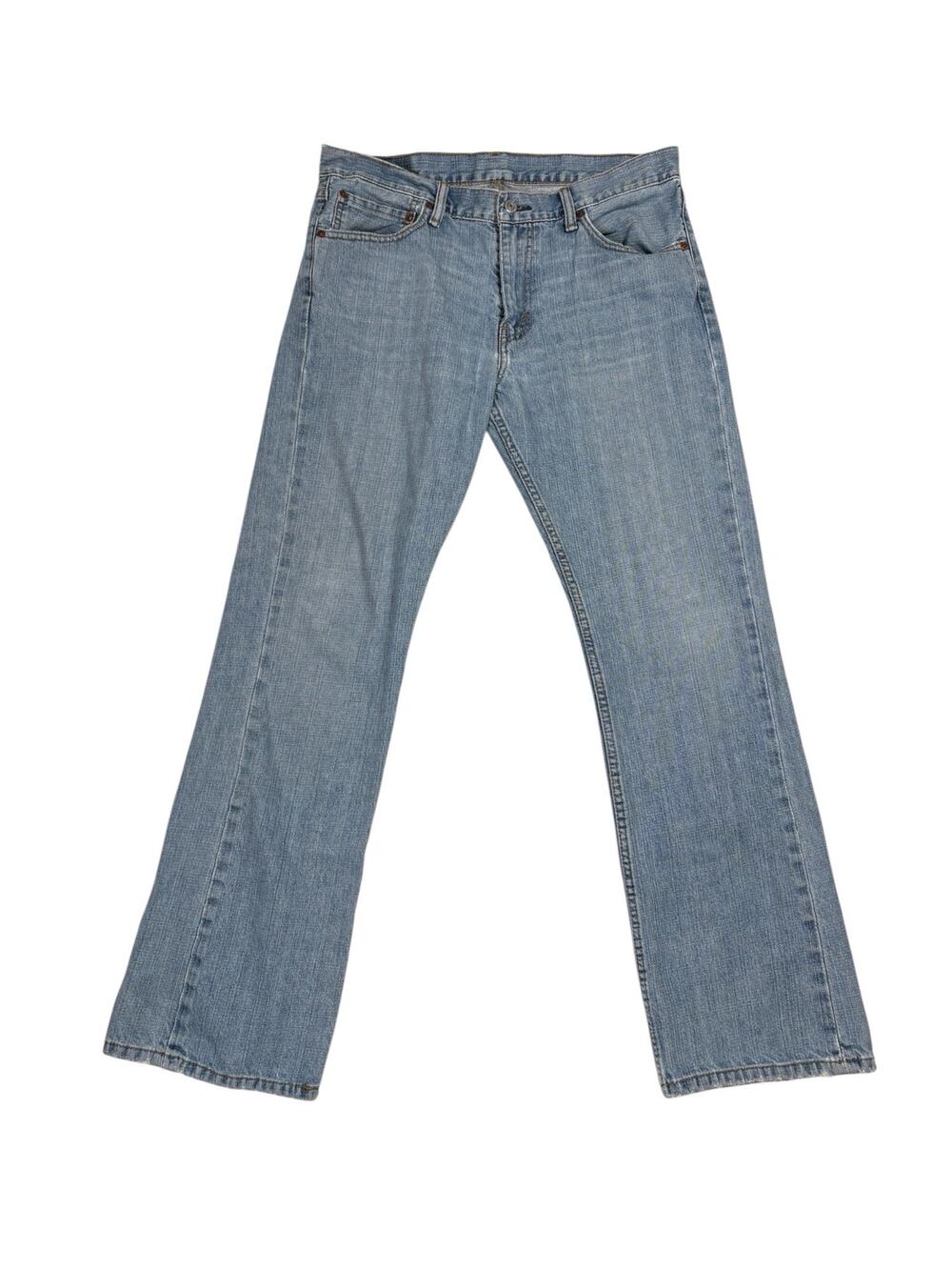 Vintage 2001 Levi’s 527 Jeans Low Rise Bootcut Light Wash Men's 34x30 1/2 Y2K